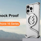 Oatsbasf Metal Phone Case for iPhone 16/16 Pro/16 Pro Max Ultra-thin Frameless Magsafe Shockproof Minimalist Protective Covers
