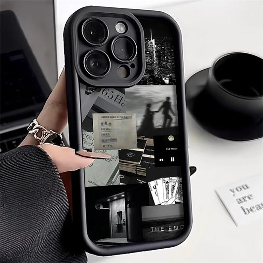 Soft Candy Liquid Silicone Phone Case For iPhone 14 15 16 Shockproof Cover