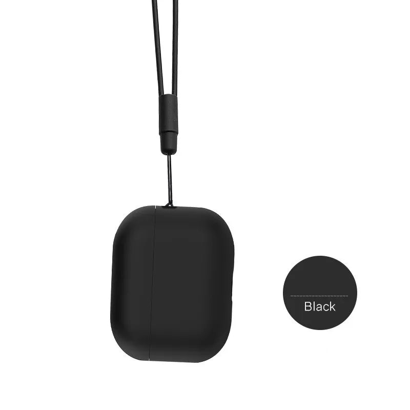 For AirPods Pro 2 2022 Earphone Case with Lanyard Anti-lost Cover [Front LED Visible]  for AirPods Pro 2 Silicone Case