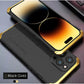 Metal Frame PC Phone Case for IPhone 13 12 14 15 Pro Max Aluminum Anti-collision Strip Silica Gel Back Cover for IPHON 15 Promax