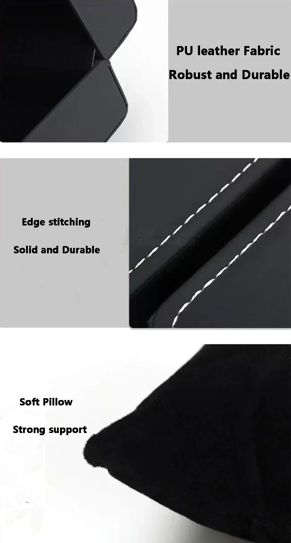 Oval Black Brown Green Single Pillow PU Leather Wristwatch Display Watch Case Organizer for Men Clamshell PU Leather Watch Case