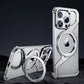 Shockproof Phone Case Z Shape Metal Frame for iPhone 16 Pro 15 14 13 Pro Max Plus Full Aluminium Alloy Magnetic Bracket Cases