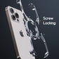 Metal Frameless Magsafe Magnetic Holder Phone Case For iPhone 16 15 14 13 Pro Max 16promax Aluminum Alloy Frame Shockproof Cover