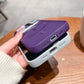 Magnetic metal bracket phone case suitable for iPhone 16 15 14 13 Pro Max lens large window protective cover