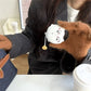 Embracing Bear Case for AirPods 4 Airpod 1 2 3 Pro Pro2 Bluetooth Earbuds Charging Box Protective Earphone Case Cover