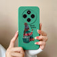 For Redmi 14C Phone Case Cartoon Astronaut Full Coverage Anti Drop Funda For Xiaomi Redmi 14 C Soft Liquid Silicone Bumper Capa - Caseverse