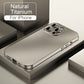 Luxury Aluminum Metal Frame Phone Case For iPhone 16 15 14 13 12 Pro Max Plus Camera Lens Glass Protect Shockproof PC Back Cover
