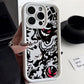 Pokemon Gengar Phone Case for iPhone 15 14 13 12 Mini 11 Pro Max XS X XR 8 7 6S 6 Plus SE 2020 Liquid Silicone Shockproof Cover - Caseverse