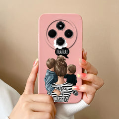 For Redmi 14C Phone Case Cartoon Astronaut Full Coverage Anti Drop Funda For Xiaomi Redmi 14 C Soft Liquid Silicone Bumper Capa