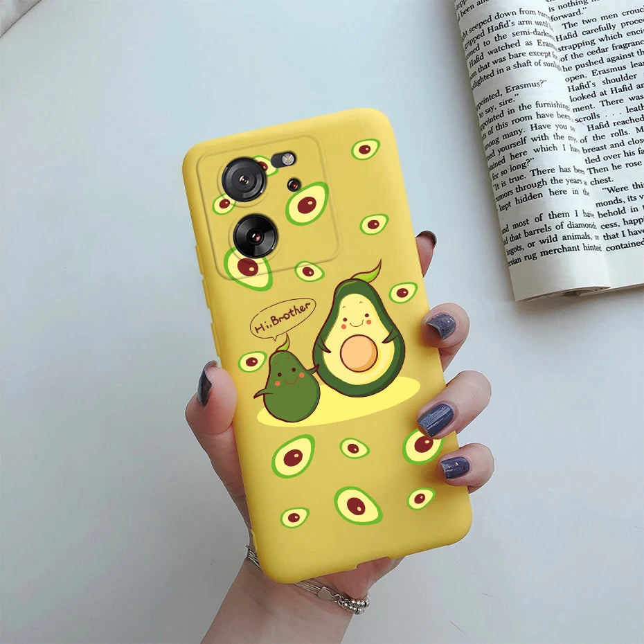 For Xiaomi 13T Pro Case Fashion Marble Astronaut Silicone Phone Cases For Xiaomi Mi 13T Mi13T 13 T Pro 5G Protection Back Cover - Caseverse