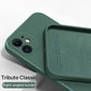 Luxury Liquid Silicone Shockproof Case for iPhone 14 15 Plus X XS XR Max Mini Back Soft Cover - Caseverse