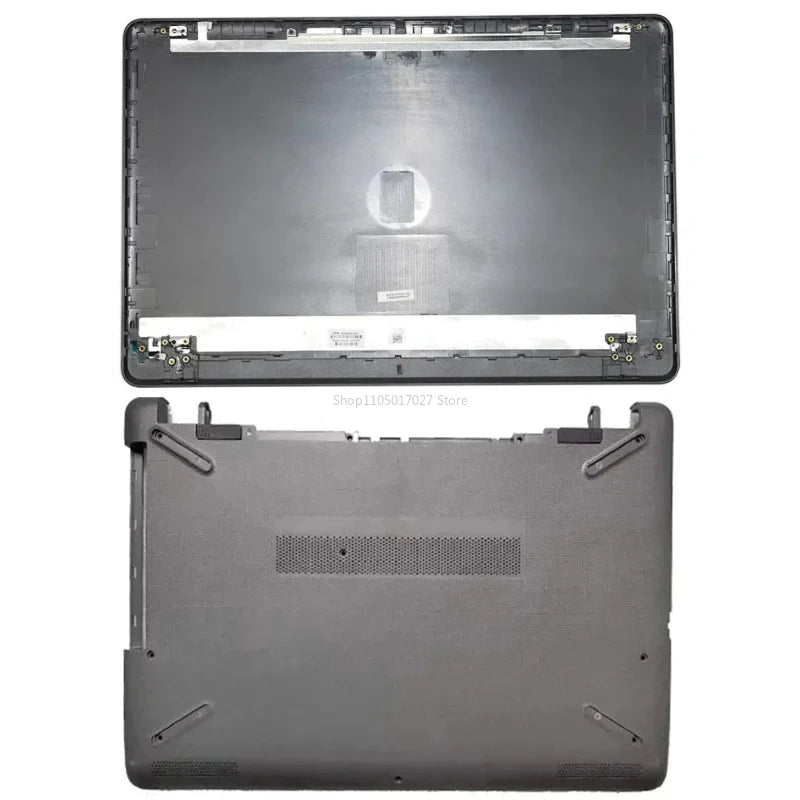 NEW Laptop Case for HP 15-BS 15-BW 15-RA 15-RB 250 255 G6 TPN-C129 LCD Back Cover/Front Bezel/Palmrest/Bottom Case/Hinges Gray