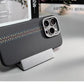 Abstract Carbon Fibre MagSafe Case for iPhone 16 15 Pro Max 14 Cover Wireless Charging Alloy Lens Camera Bumper Hard Armor Shell