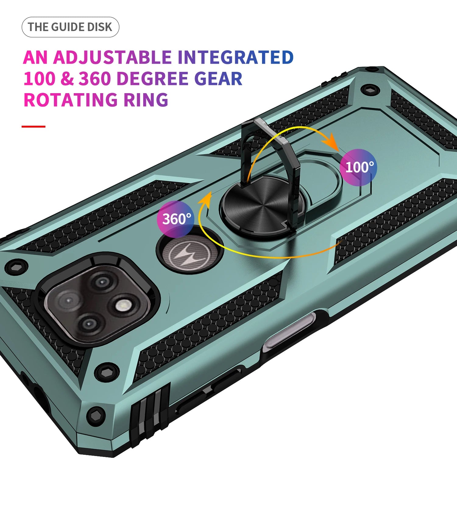 for Moto G Power Case for Phone Moto G Power 2021 Case Shockproof Armor Rugged Military Protective Car Holder Magnetic Cover - Caseverse