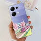 For Xiaomi Poco M6 Pro 2024 Case New Fashion Marble Cartoon Cover Soft Clear Silicone Funda For Xiaomi Poco M6 Pro 4G Phone Case