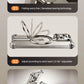 Luxury Magsafe Magnetic Metal Rimless Stand Phone Case For iPhone 16 15 14 13 Pro Max Plus Aluminum Alloy Shockproof Metal Cover