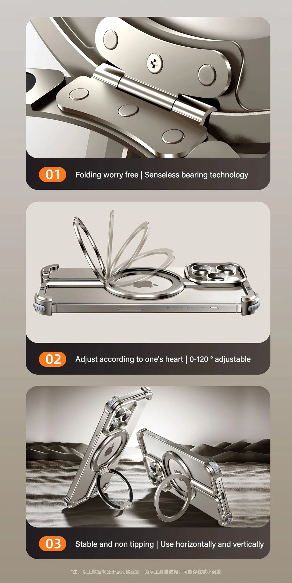 Luxury Magsafe Magnetic Metal Rimless Stand Phone Case For iPhone 16 15 14 13 Pro Max Plus Aluminum Alloy Shockproof Metal Cover