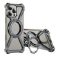 Titanium Metal Phone Case for iPhone 13 15 14 16 ProMax 16 15Pro Protective Cover Bumper w/ 360° Rotation Holder Shockproof Sase