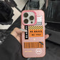 Case For Honor X6B X9B X8B X7B X7A X8A X9A X50I Label Letters Luxury Silver IMD Phone Case HonorX7B 4G X9A 5G Back Cover Fundas - Caseverse