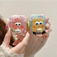 Cute Cartoon Earphone Case for Apple AirPods 4 Case Fresh Candy Color Case for Airpods 1 2 3 Pro Pro2 Protective Cover with Hook