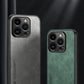 Luxury Leather Case For iPhone 15 14 13 Pro Max Cover With Metal Plate Support Car Hold For iPhone 15 14 13 Pro 11 12 case