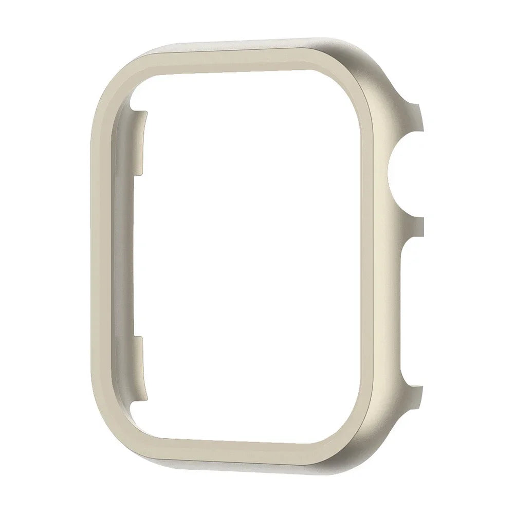 Lightweight Metal Protective Frame for iWatch Serie 9 8 7 6 5 4 SE Aluminum Alloy Case for Apple Watch Cover 40mm 41mm 44mm 45mm
