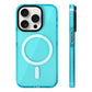 Transparent Neon Color MagSafe Phone Case for iPhone 16 15 Pro Max 14Pro 13 14 12 Wireless Charging Soft Silicone Bumper Cover - Caseverse