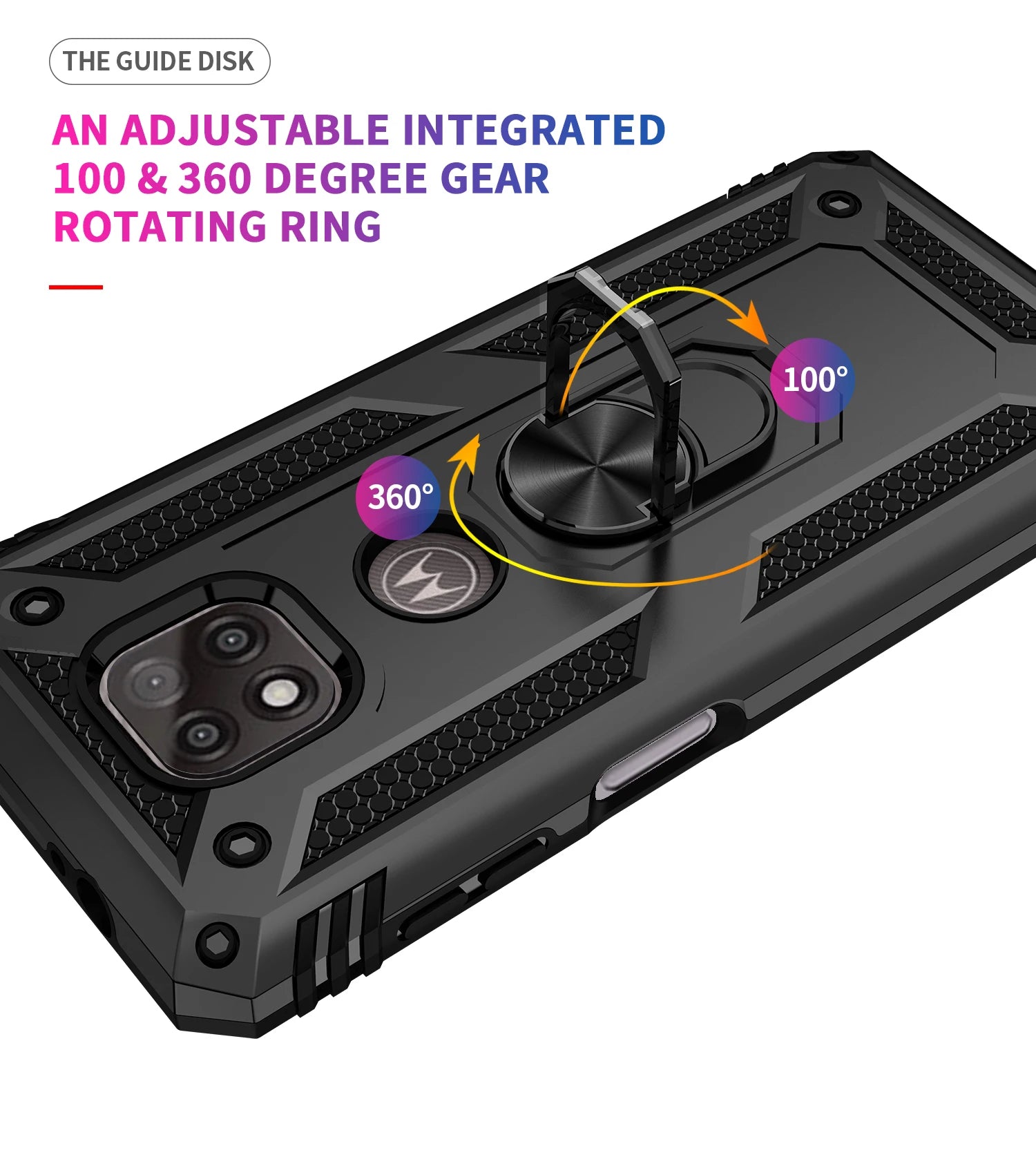 for Moto G Power Case for Phone Moto G Power 2021 Case Shockproof Armor Rugged Military Protective Car Holder Magnetic Cover - Caseverse