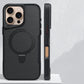Desert Titanium metal holder carbon fibre magnetic phone case for iPhone 16 15 14 13 12 Pro Max magsafe charging armor hard case - Caseverse