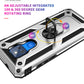 for Moto G Play Case for Phone Moto G Play 2021 Case Shockproof Armor Rugged Military Protective Car Holder Magnetic Cover