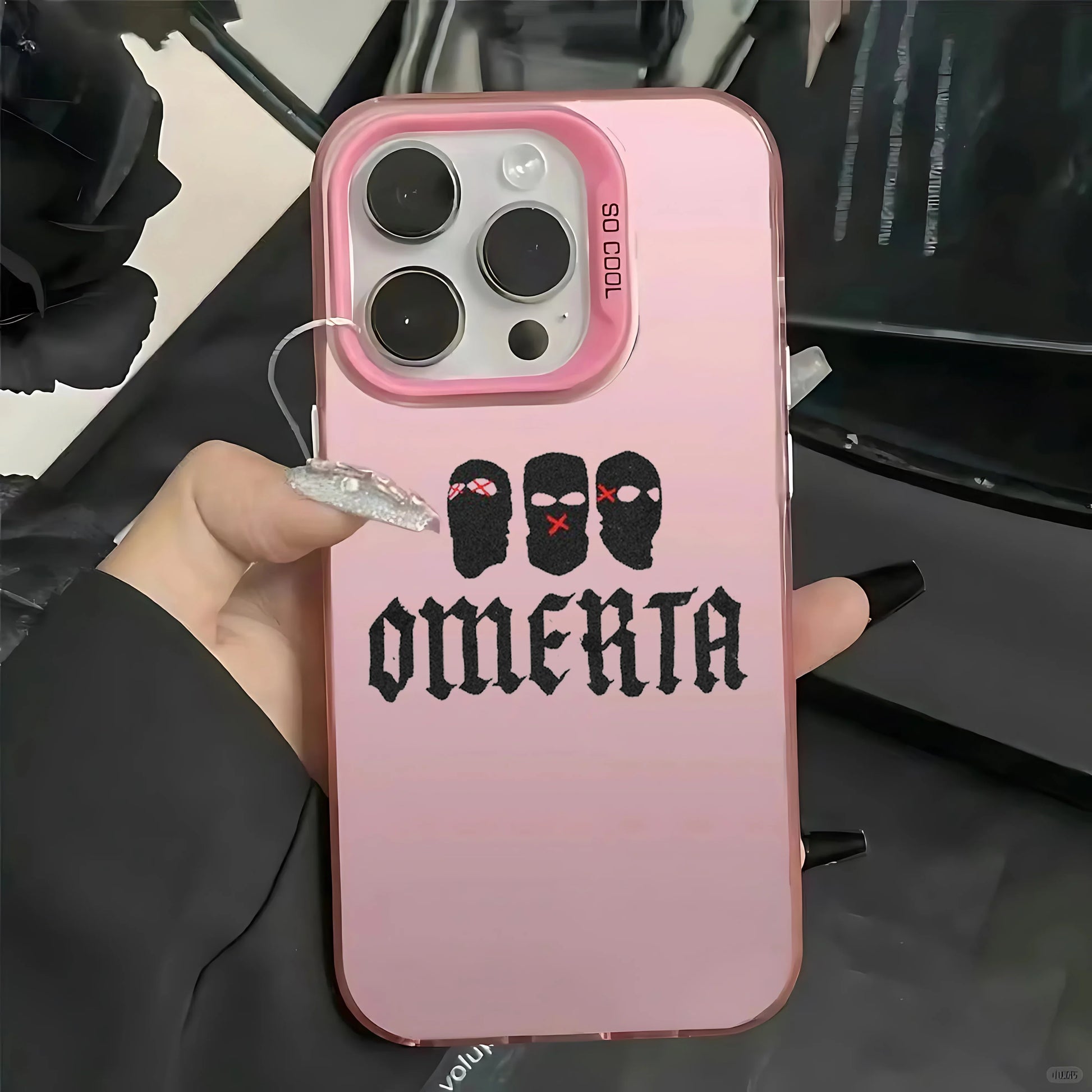 Omerta Maes Phone Case For iPhone 16 15 14 13 12 11 mini Pro Max X XR XSMAX 8 7 Plus Anti Fall Matte Back Cover - Caseverse