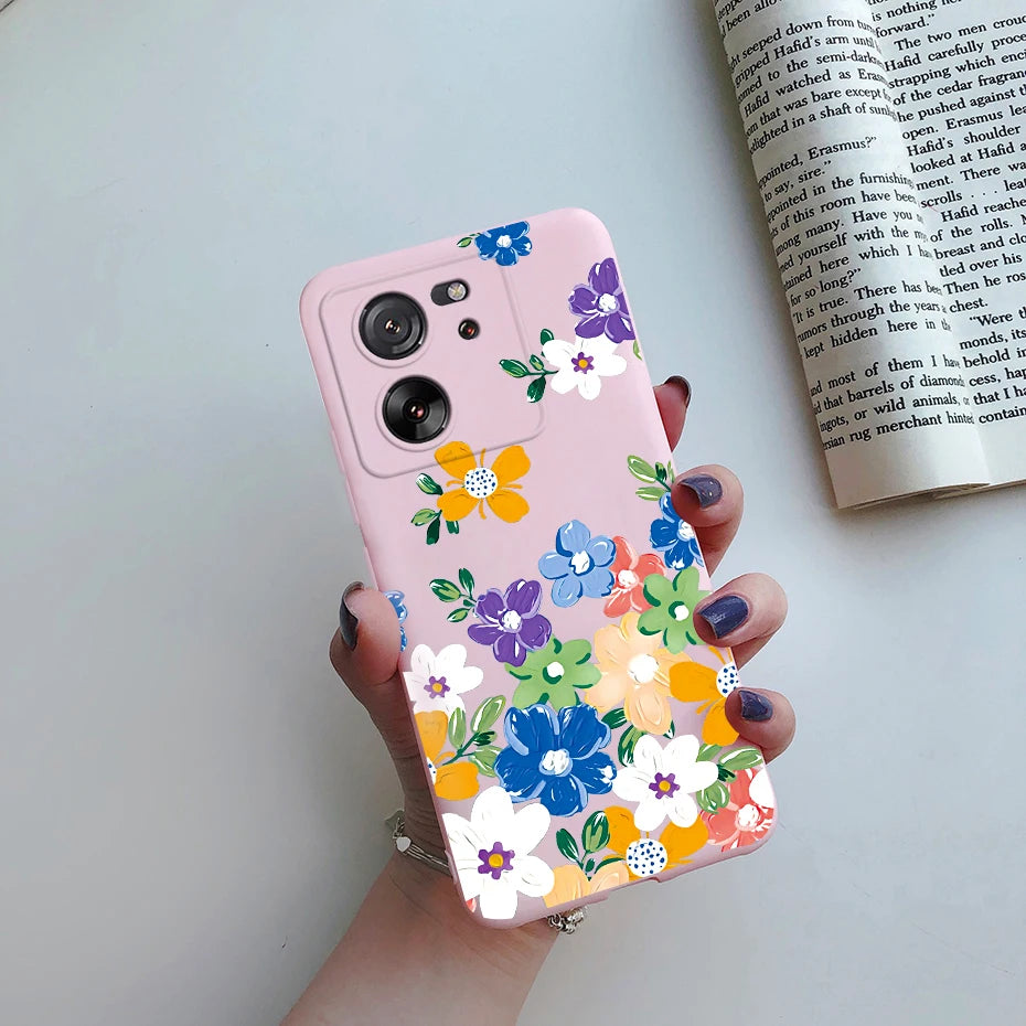 For Xiaomi 13T Pro Case Fashion Marble Astronaut Silicone Phone Cases For Xiaomi Mi 13T Mi13T 13 T Pro 5G Protection Back Cover - Caseverse