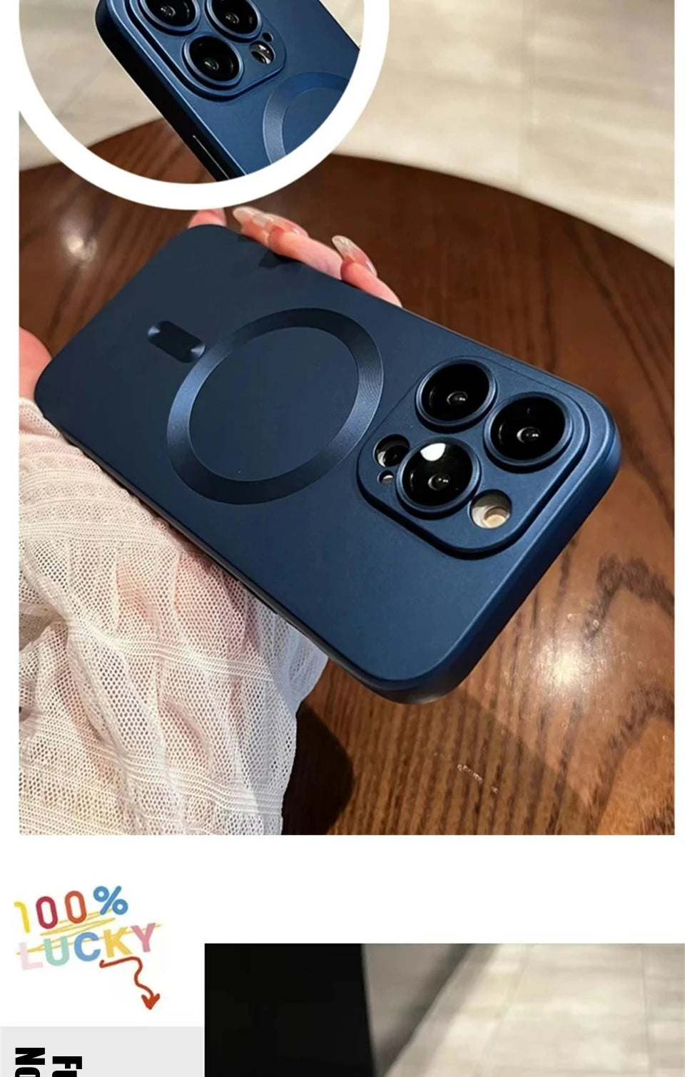 Original For Magsafe Magnetic Case For iPhone 16 13 12 11 14 15 Pro Max Matte Shockproof Cover Wireless Charge Phone Accessories - Caseverse