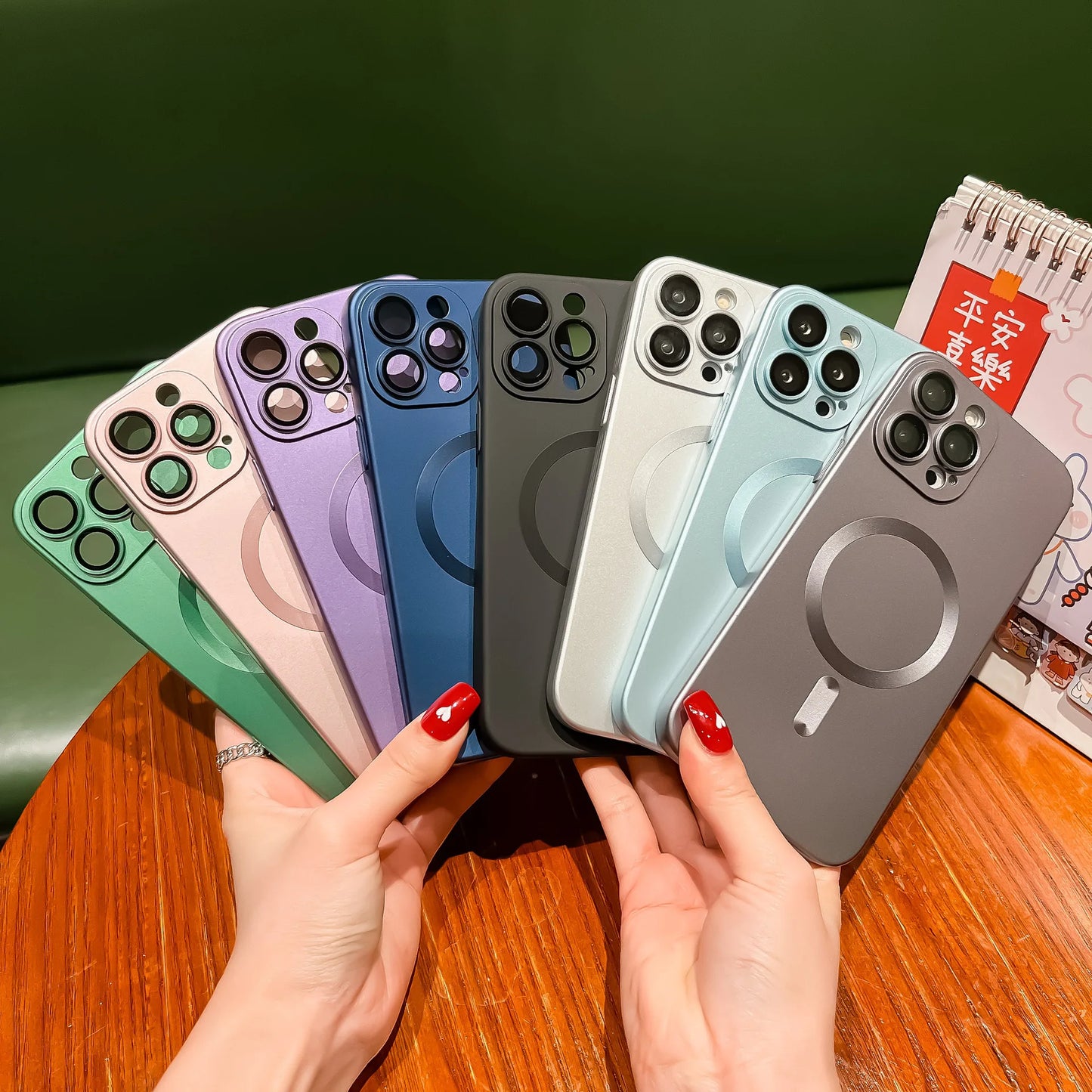 Original For Magsafe Magnetic Case For iPhone 16 13 12 11 14 15 Pro Max Matte Shockproof Cover Wireless Charge Phone Accessories - Caseverse