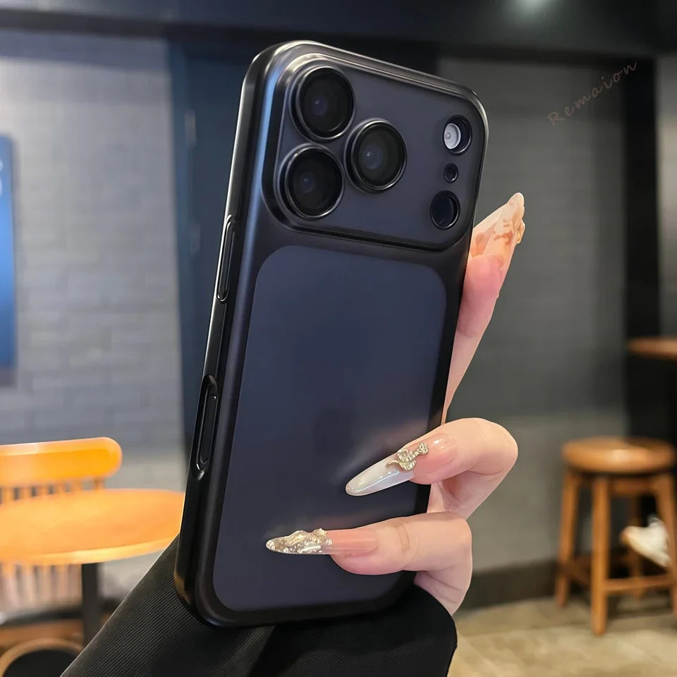 Ultra-thin Phone Case for iPhone 17 Air 16E 14 15 16 13 Pro Max Plus 16Pro 17Pro Max Matte Official Shockproof Protector Cover