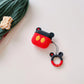 3D Cartoon Silicone Case for Airpods 1 2 3 Pro Wireless Earphone Protective Cover for Airpods Pro2 with Hook