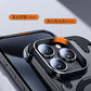 Aluminum Alloy Magnetic Stand Rimless Phone Case For iPhone 13 14 15 Pro Max 15Plus Metal Lens Shell  Frosted Matte Back Cover - Caseverse