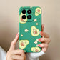 Case For Honor X6B Phone Back Cover Cute Avocado Soft Comfortable Liquid Silicone Camera Protection Anti Drop Bumper Capa Funda - Caseverse