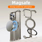 Metal Frame Magsafe Phone Case for iPhone 16 15 14 13 Pro Max Wireless Charging Aluminum Alloy Frameless Holder Shockproof Cover