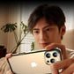 Camera Protection + Hybrid Silicone Frame Aluminum Metal Phone Case For iPhone 16 Pro Max 15 14 13 Better Heat Bumper