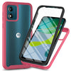 Fit Moto E13 4G Cover Shockproof Clear Protective Built-in Screen Protector TPU Bumper Cover For Motorola E13 6.5 Inch Cases - Caseverse