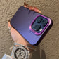 Luxury Matte Silver Electroplated Phone Case For iPhone 11 12 13 14 15 16 Pro Max Plus X Xs Max XR Shockproof Bumper Cases Cover