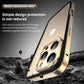 Camera Protection + Hybrid Silicone Frame Aluminum Metal Phone Case For iPhone 16 Pro Max 15 14 13 Better Heat Bumper