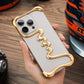 iPhone Phone Case Metal 3D Hollow Case For iPhone16 ProMax 14 15 Pro 16Plus  Aluminum Alloy Track Shell Air Bag Shockproof Cover