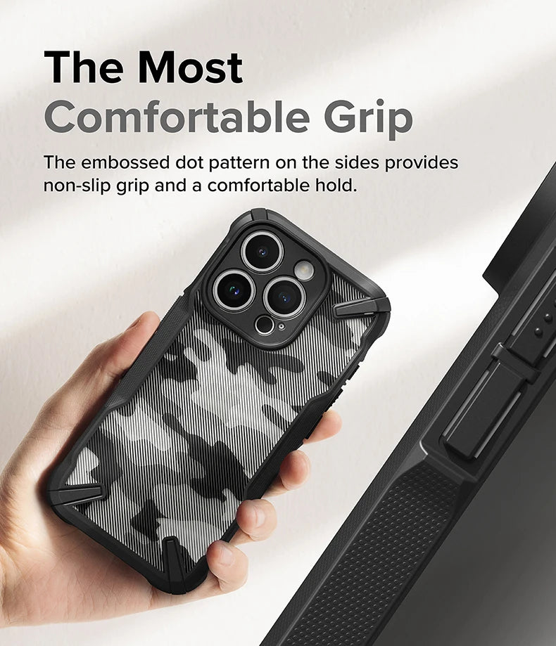 Ringke Case Compatible with iPhone 15 Pro 6.1-Inch, [Military-Grade Protection] Advanced Protection PC + TPU Bumper Phone - Caseverse