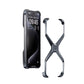 Luxury Aluminum Rimless Phone Case For iPhone 16 15 13 14 Pro Max Metal X Type Removable Heat Dissipation Armor Shockproof Cover