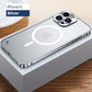 Metal Phone Cases For IPhone 12 13 14 15 16 Pro Max Plus Cover Magnetic Aluminum Frame Phone Shell For Iphone 13 Mini 14 15 Plus