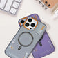 Matte Magnetic Phone Case For iPhone 16 15 14 13 12 Pro Max Megsafe Wireless Charge Frosted Back Metal Lens Frame Buttons Cover