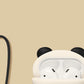 Cute Lying Panda Headphone Case For AirPods 4 (2024) Airpod Pro 1 2 3 Bluetooth Earbuds Charging Box Protective Earphone Cover