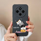 For Redmi 14C Phone Case Cartoon Astronaut Full Coverage Anti Drop Funda For Xiaomi Redmi 14 C Soft Liquid Silicone Bumper Capa
